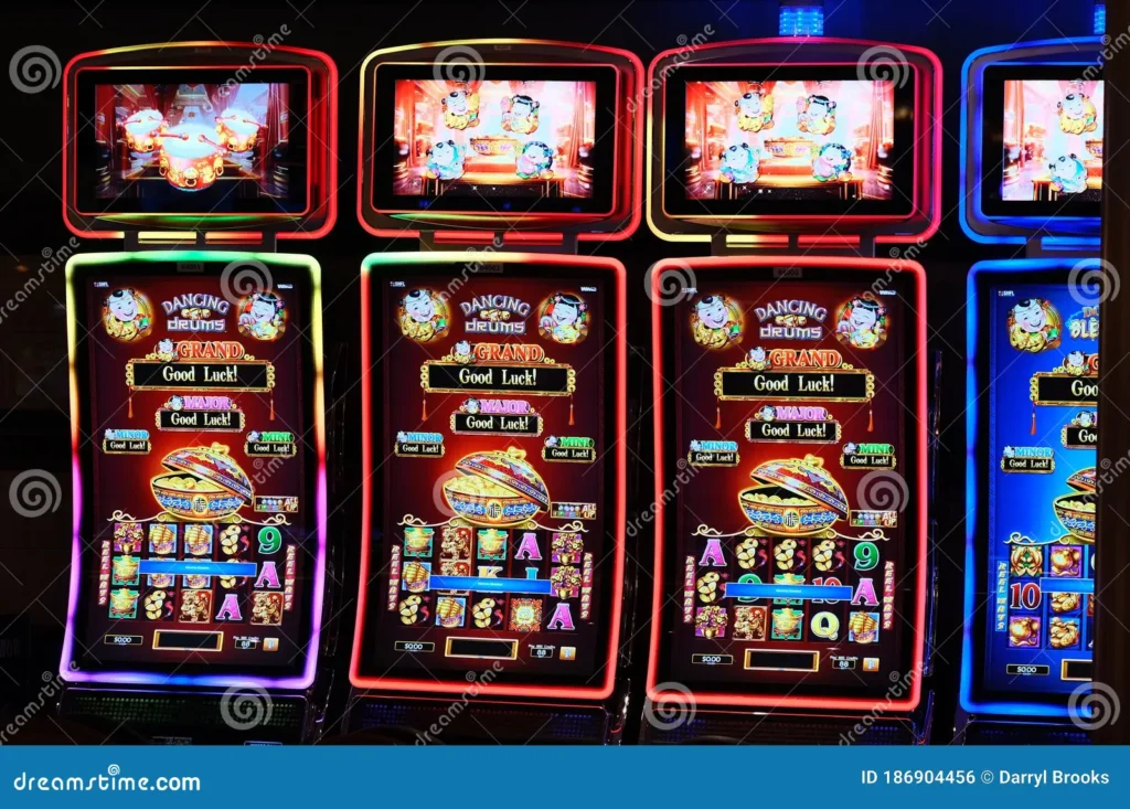 dancing drums slot machine